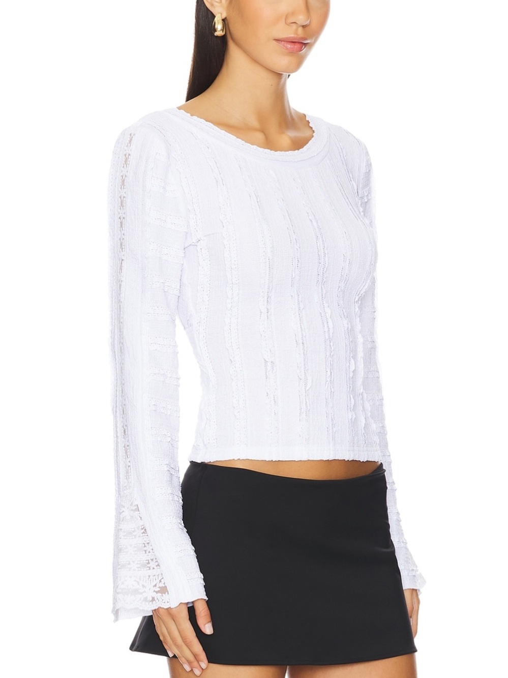 Reversible Free People Rocky Long Sleeve Top